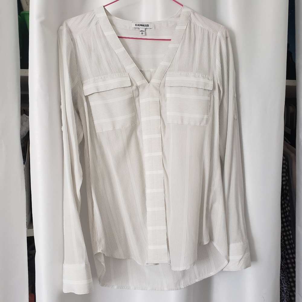 Striped Express blouse